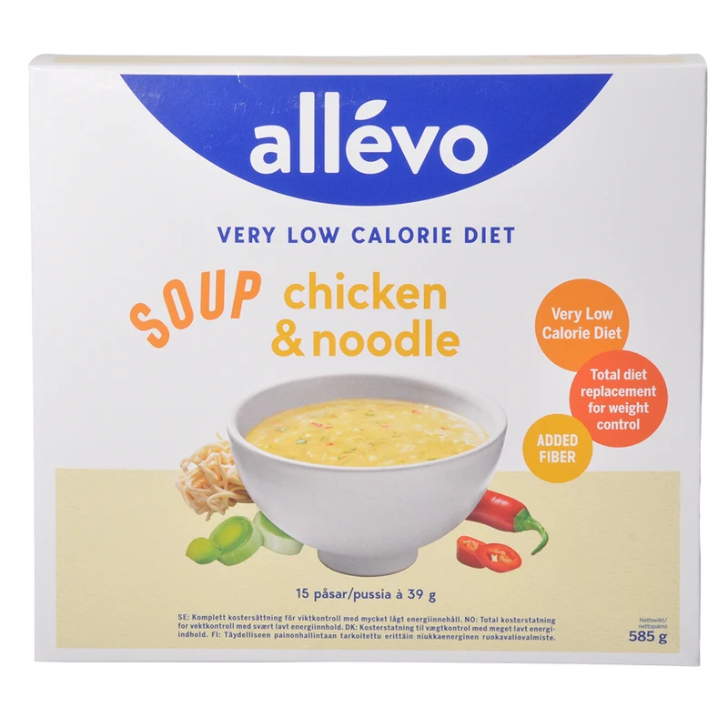Allévo Soppa VLCD | Nudlar/Kyckling