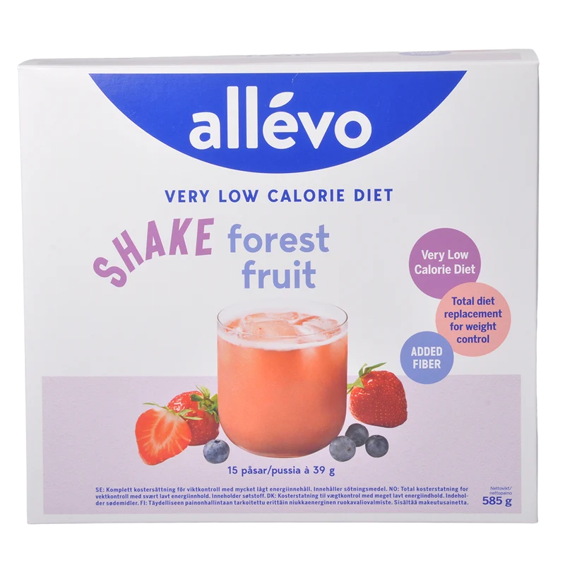 Allévo Shake VLCD | Skogsbär