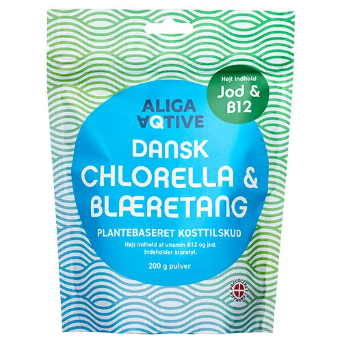 ALIGA AQTIVE Dansk Chlorella & Blåstång | 200 g