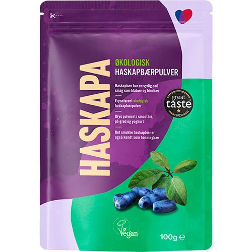 HASKAPA Haskapbärpulver Ekologisk | 100 g