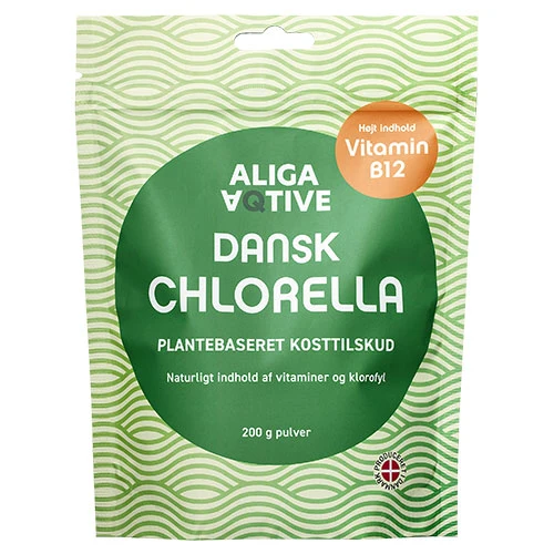 ALIGA AQTIVE Dansk Chlorellapulver | 200 g