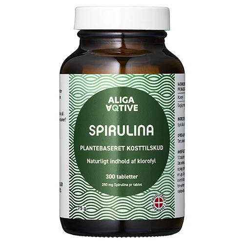 ALIGA AQTIVE Spirulina | 300 tabletter