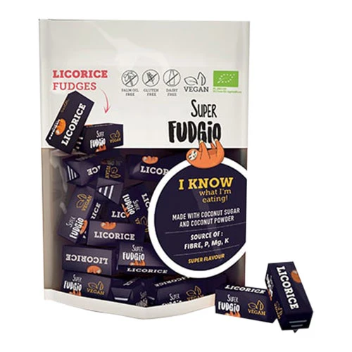 Super Fudgio Karameller Økologisk | Lakrits