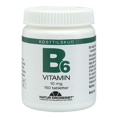 Natur-Drogeriet B6-vitamin 10 Mg | 150 kapslar