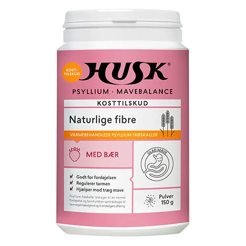 Husk HUSK Psyllium Mavebalanse med bær | 150 g