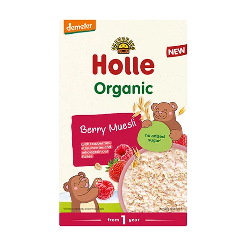 Holle Berry Müsli, fullkorn med bär Ekologisk Demeter | 200 g