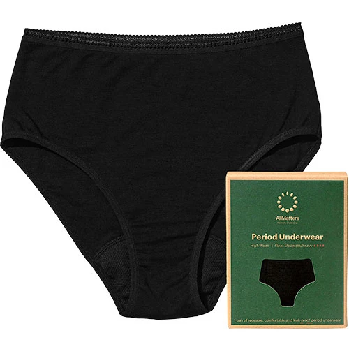 AllMatters High Waist Underwear Moderate/Heavy | Str. XXS