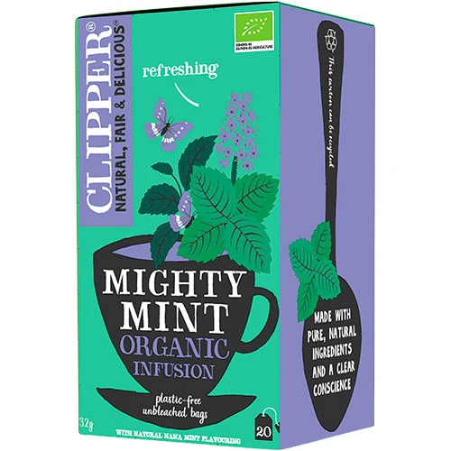 Clipper Mighty Mint-te Ekologisk | 20 påsar