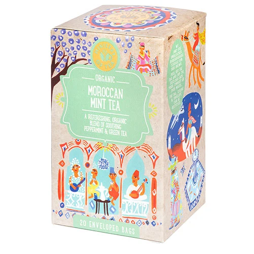 Ministry Of Tea Moroccan Mint Te Ekologisk | 20 påsar