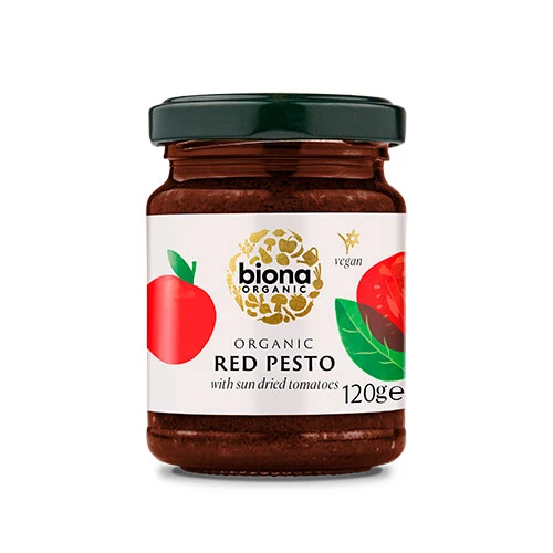Biona Organic Pesto Röd Ekologisk | 120 g