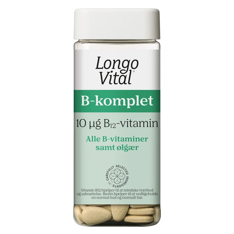 Longo B-komplett | 180 tabletter