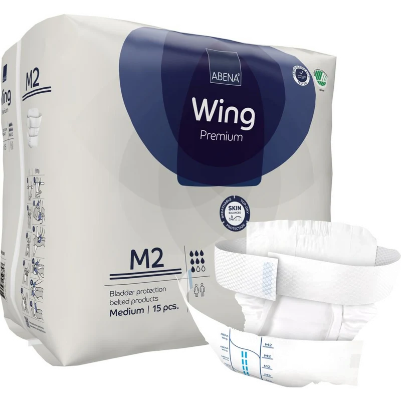 Abena Wing Inkontinensskydd 2 | Str. M