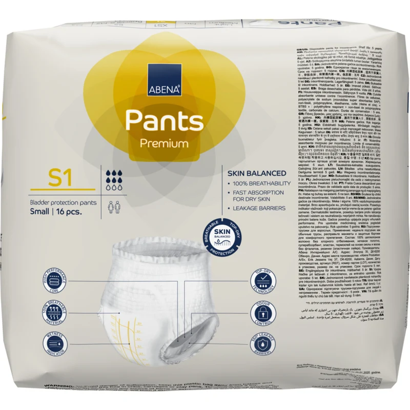 Abena Premium Pants 1 Inkontinens | Str. S