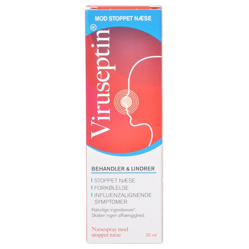 Viruseptin nässpray för täppt näsa | 20 ml