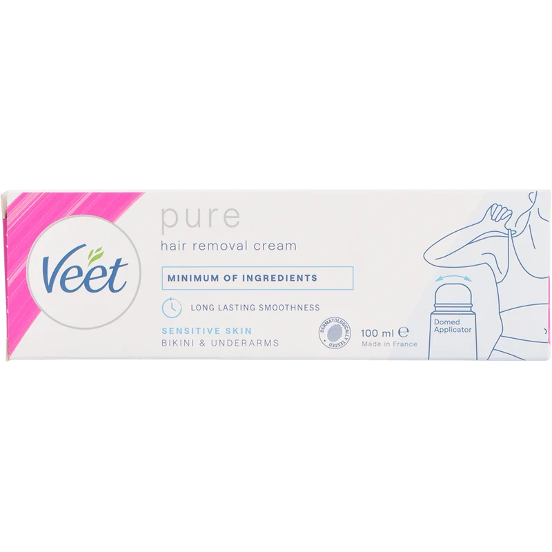 Hair Removal Cream Sensitive Skin Bikini & Underarm.