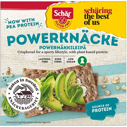 Schär Knäckebröd Powerknäcke Glutenfri | 225 g