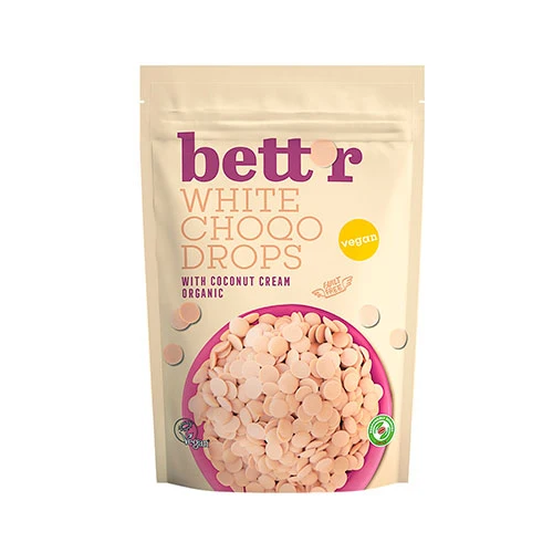 bett’r Chokladknappar Veganska Ekologiska | Vit