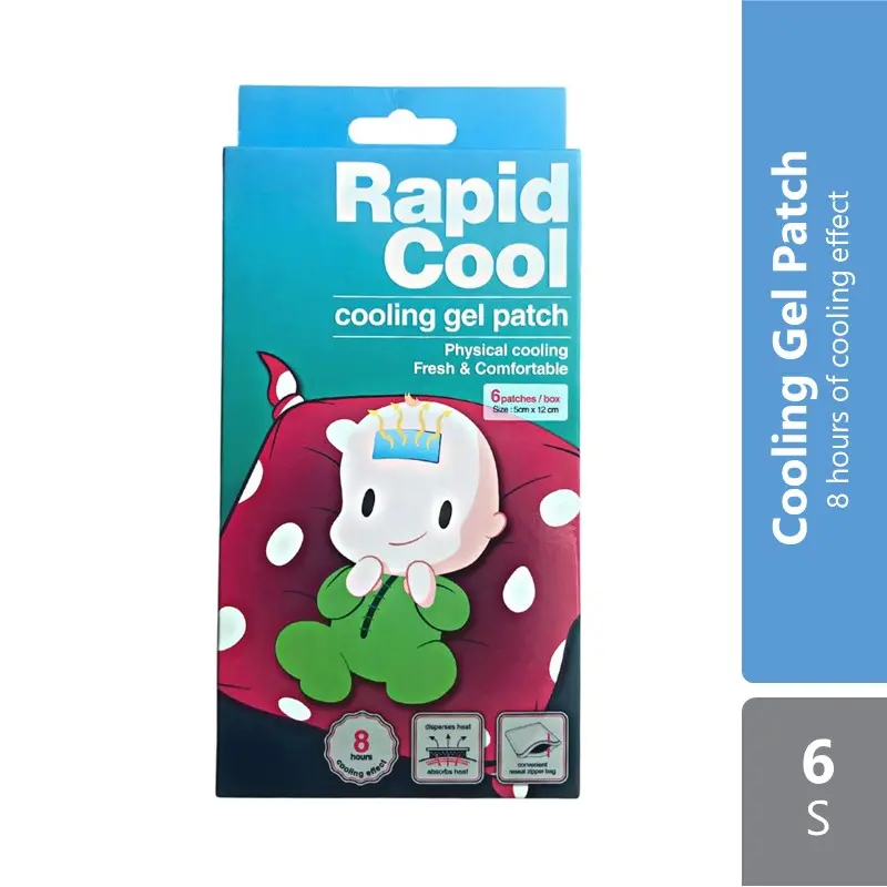 Rapid Cool Cooling Gel Patch 6s