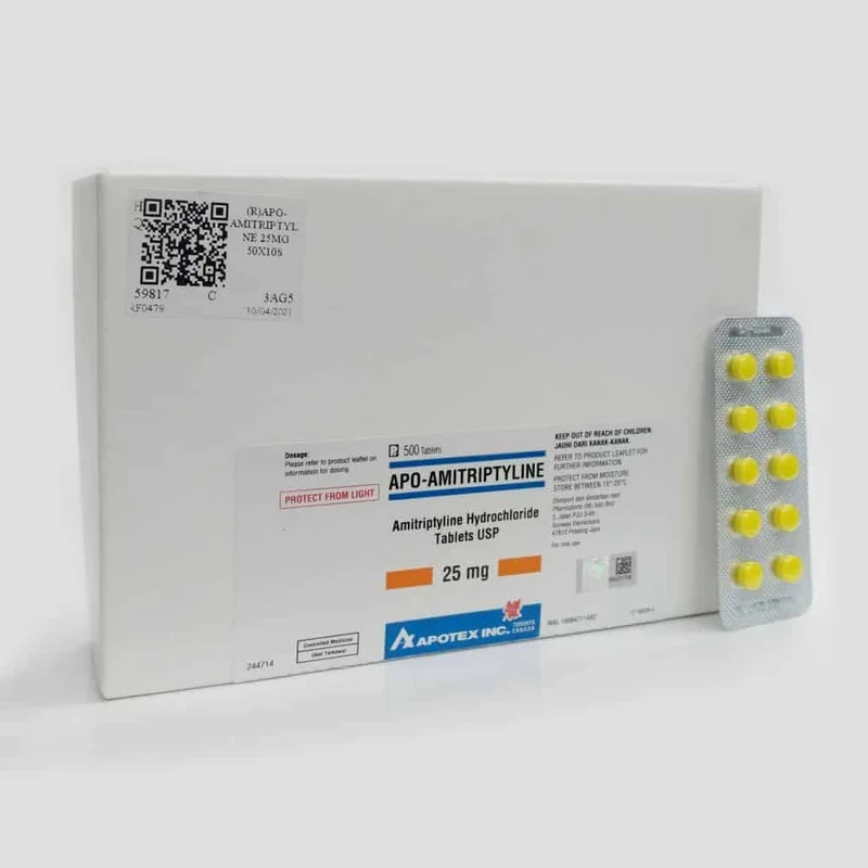 (R)APO-AMITRIPTYLINE 25MG 10S