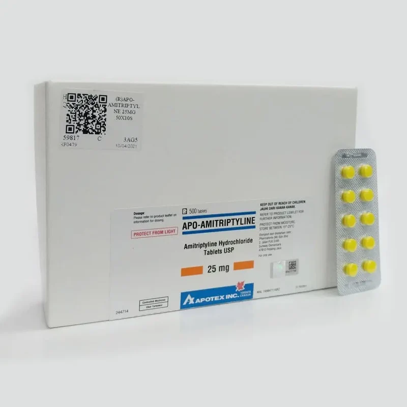 (R)APO-AMITRIPTYLINE 25MG 10X10S