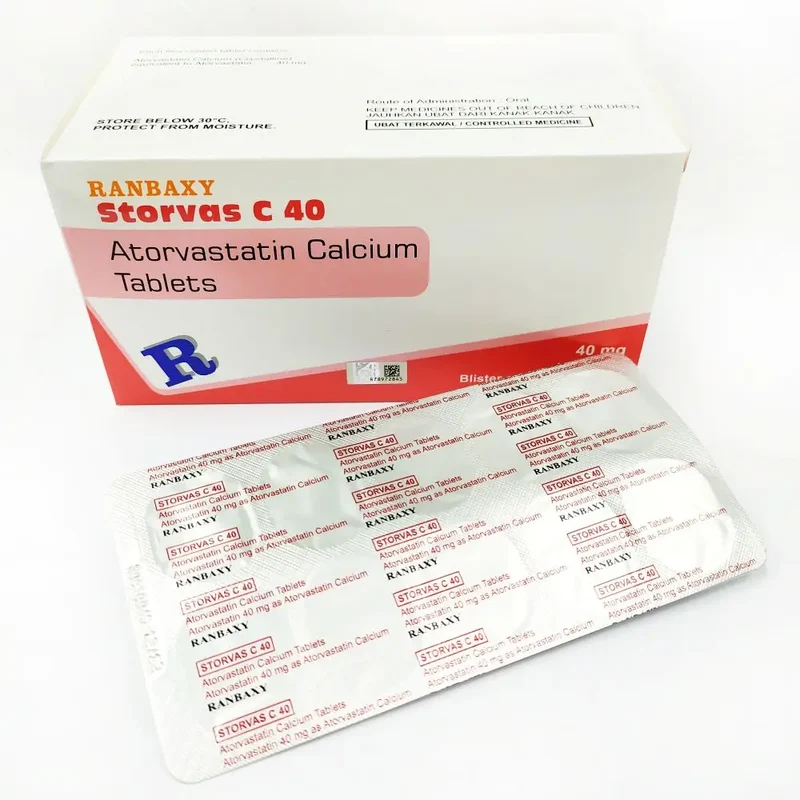 Ranbaxy Storvas C 40mg 10x10s