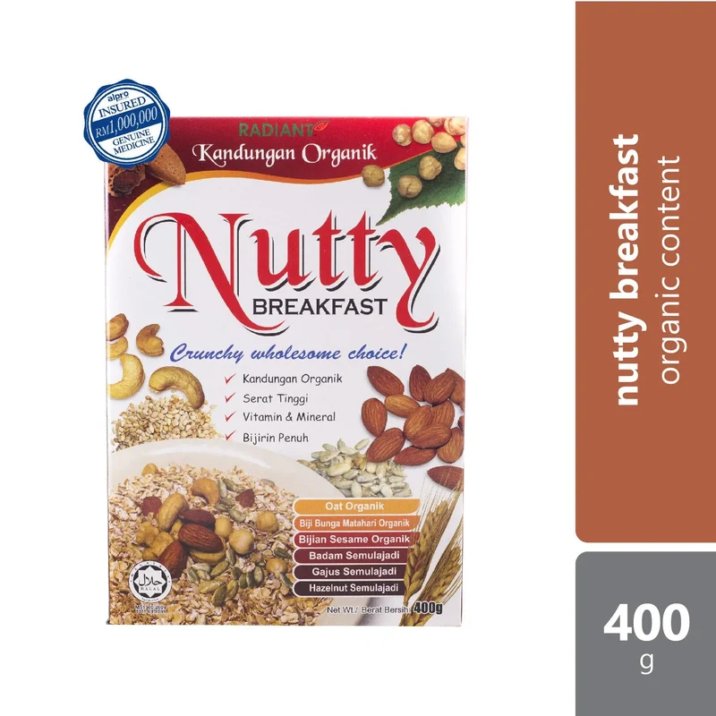 Radiant Organic Breakfast (Nutty) 400G
