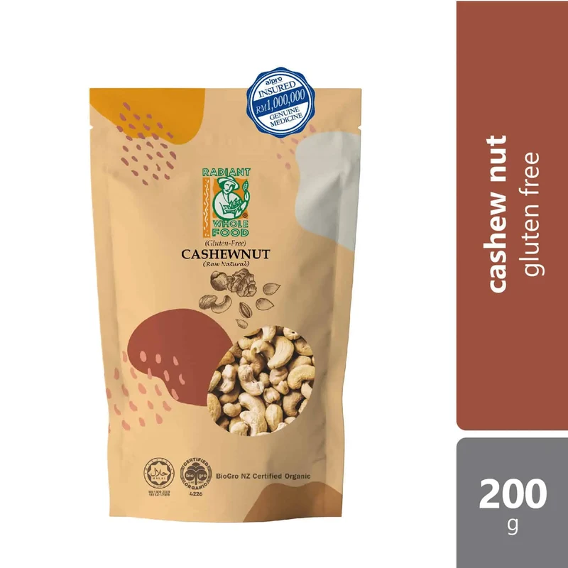 Radiant Cashew Nut 200G | Healthy Snack