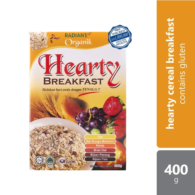 Radiant Organic Breakfast (HEARTY) 400G