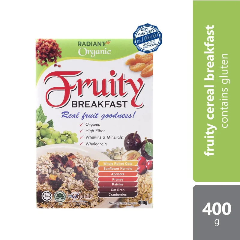 Radiant Organic Breakfast (FRUITY) 400G