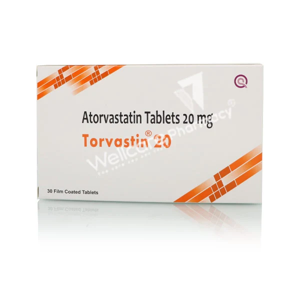 Torvastin 20mg Tablets 30'S