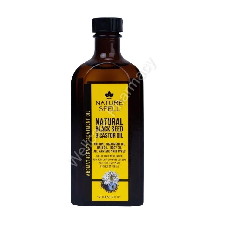 Nature Spell Natural Black Seed&Castor Oil 150ml N824
