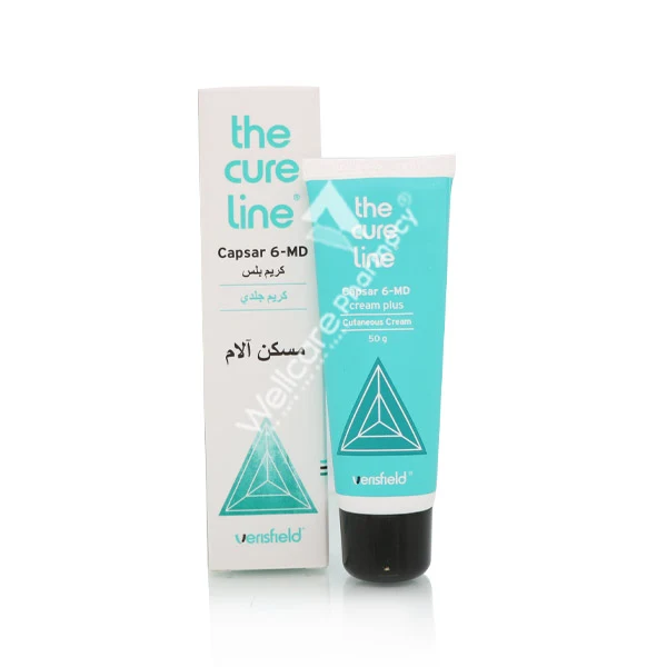 Capsar 6 Md Plus Cream 50gm