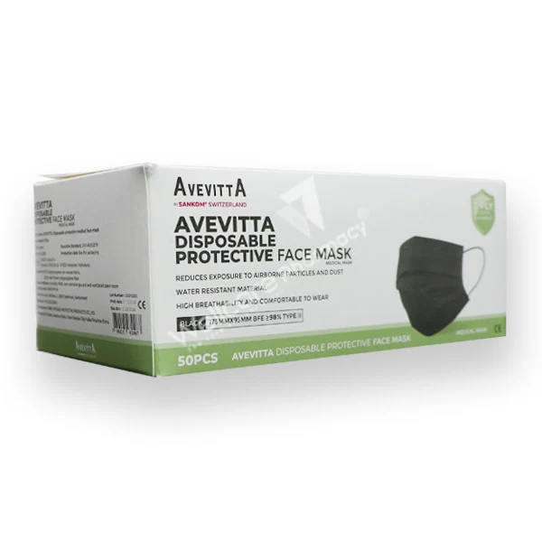 Disposable Medical Face Mask 3 Ply Green 50'S