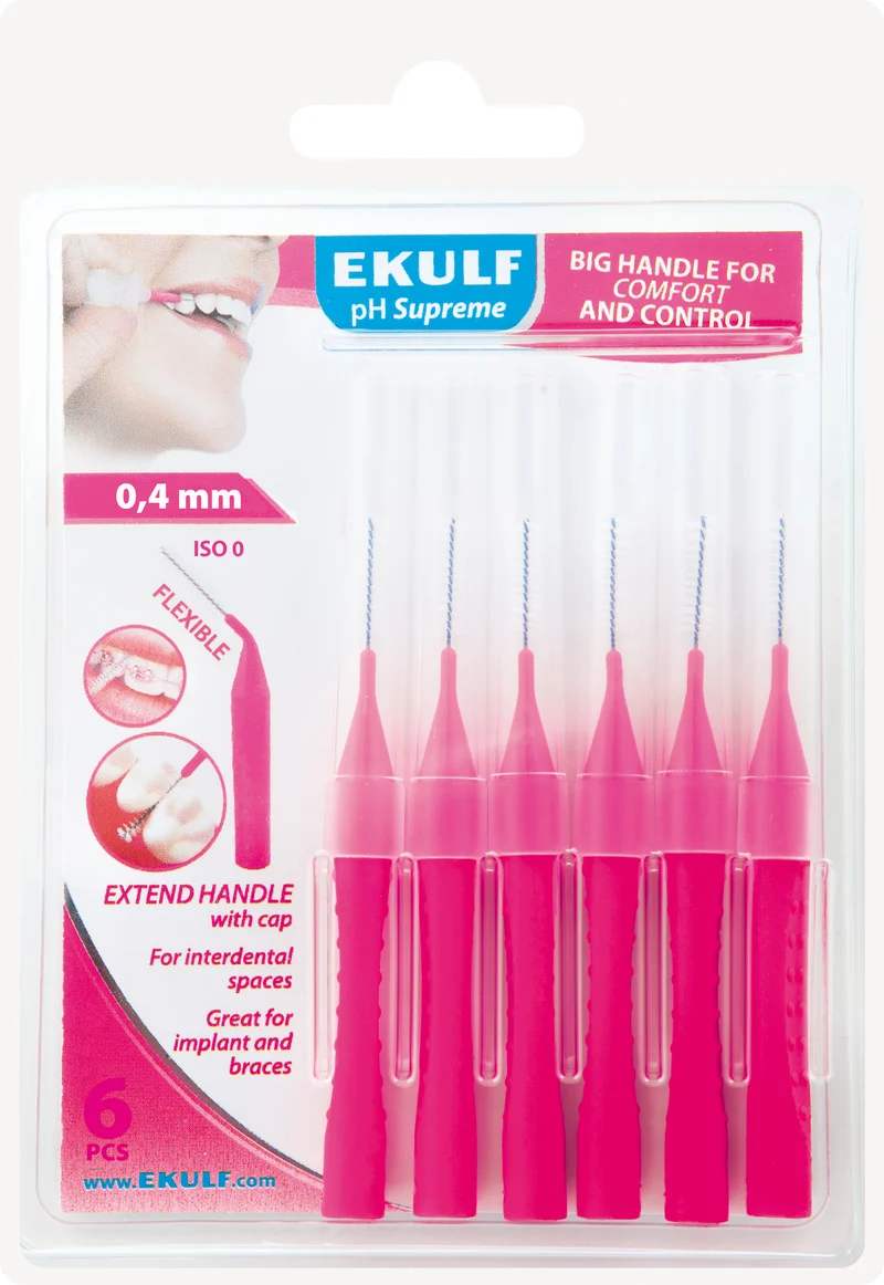 Ekulf pH Supreme Mellanrumstandborste | 0,4 mm