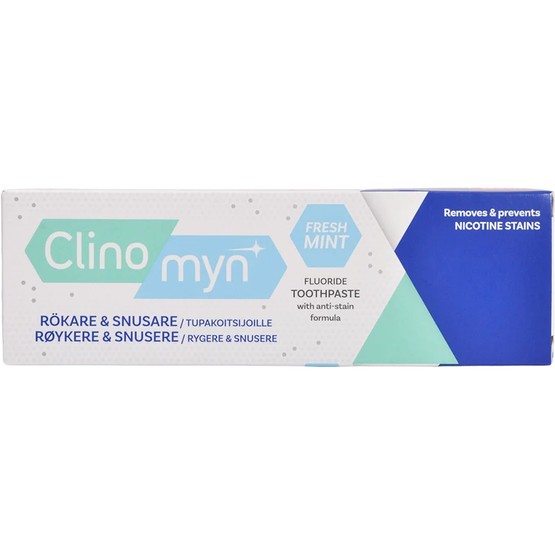 Clinomyn Smokers Tandkräm för Rökare | 75 ml