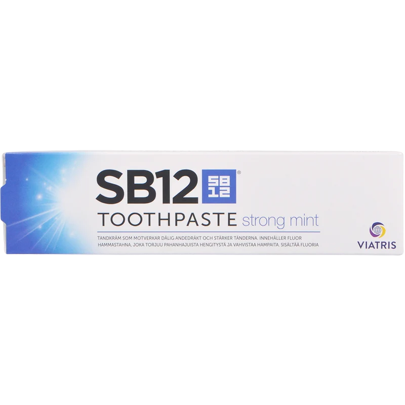 SB12 Tandkräm Strong Mint | 100 ml