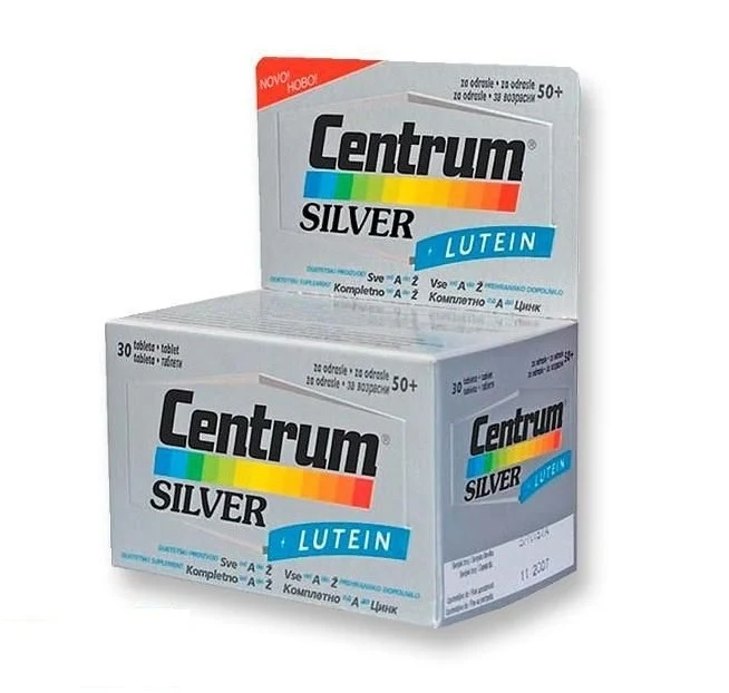 Centrum Silver With Lutein Tablets 30'S