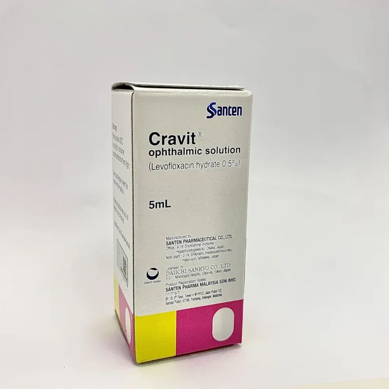 CRAVIT OPHTHALMIC 0.5% SOL. 5ML