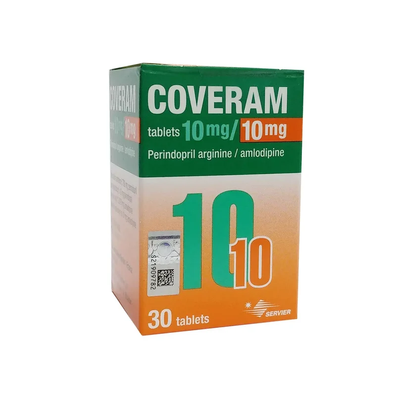 Coveram 10/10mg 30s