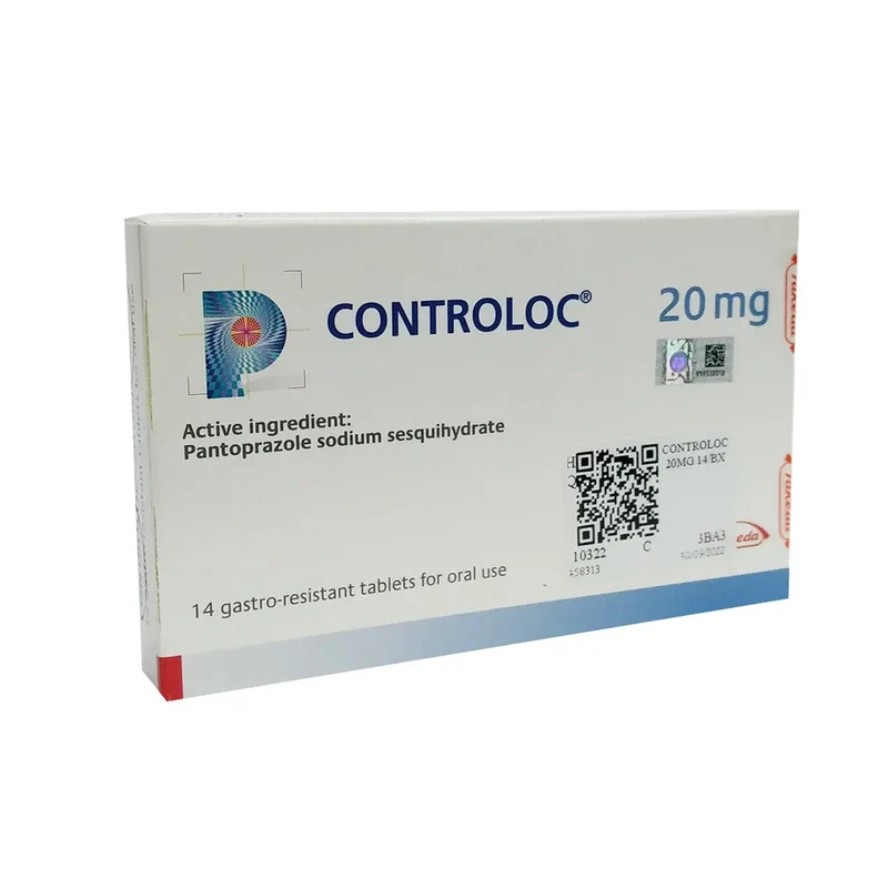 Controloc 20mg 14s