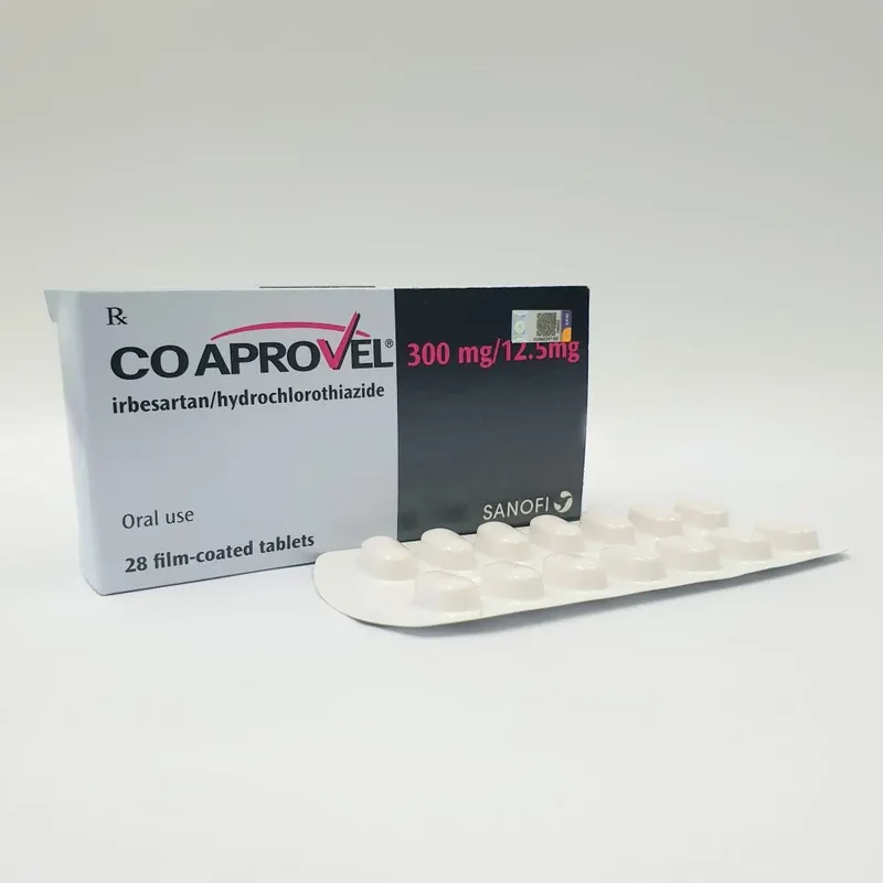 Coaprovel 300/12.5mg 2x14s
