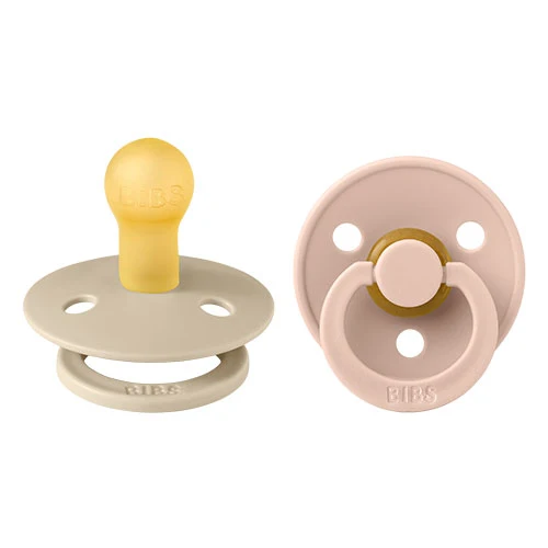 BIBS Colour Latex 0-6mån (Vanilla/Blush) 2 st