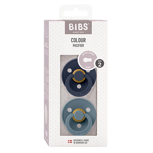 BIBS Colour Latex 6mån+ (Deep Space/Petrol) 2 st
