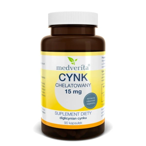 Medverita Chelatiertes Zink 15 mg 90 K