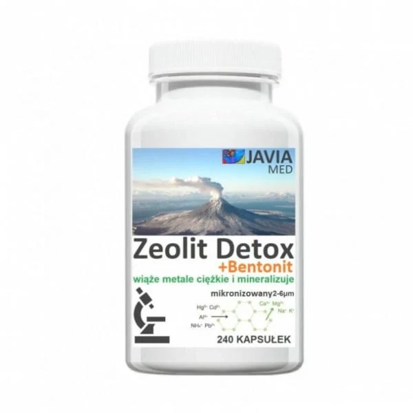 Zeolith Entgiftung Plus Bentonit 240 Kapseln