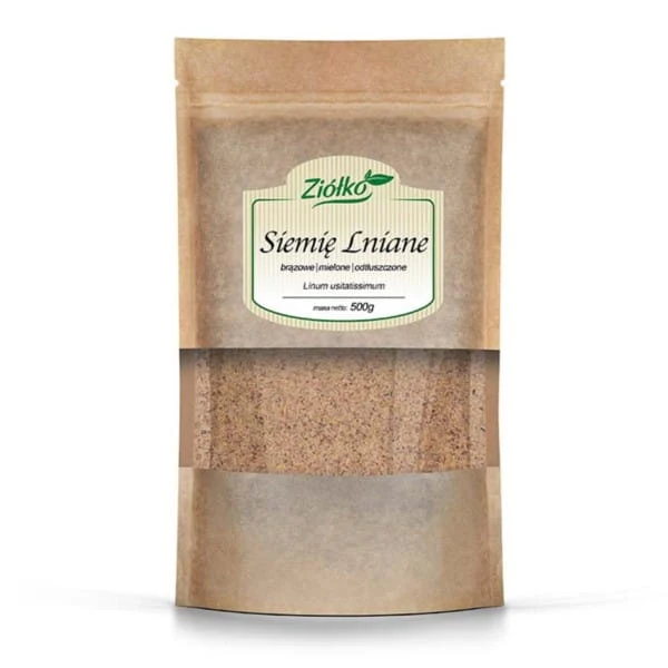 Braune gemahlene Leinsamen 500 g