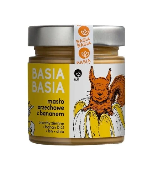 Five Changes Erdnusscreme mit Banane 210g Basia