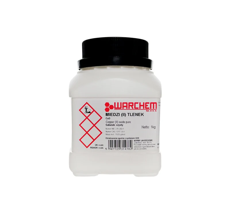 KUPFER(II)OXID - rein 1kg WARCHEM