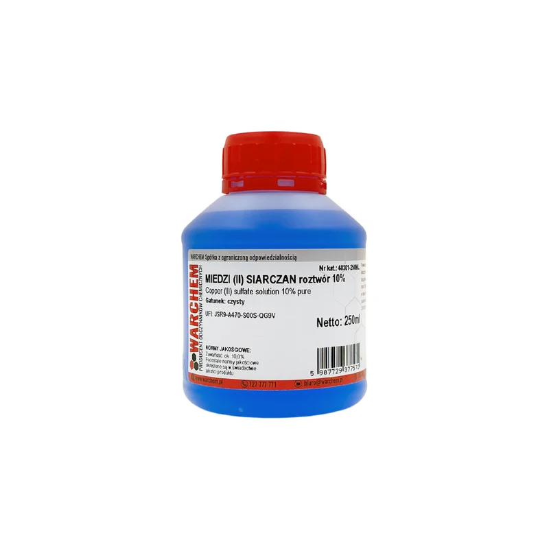 KUPFER(II) SULPHAT 10%ige Lösung - rein 250ml WARCHEM