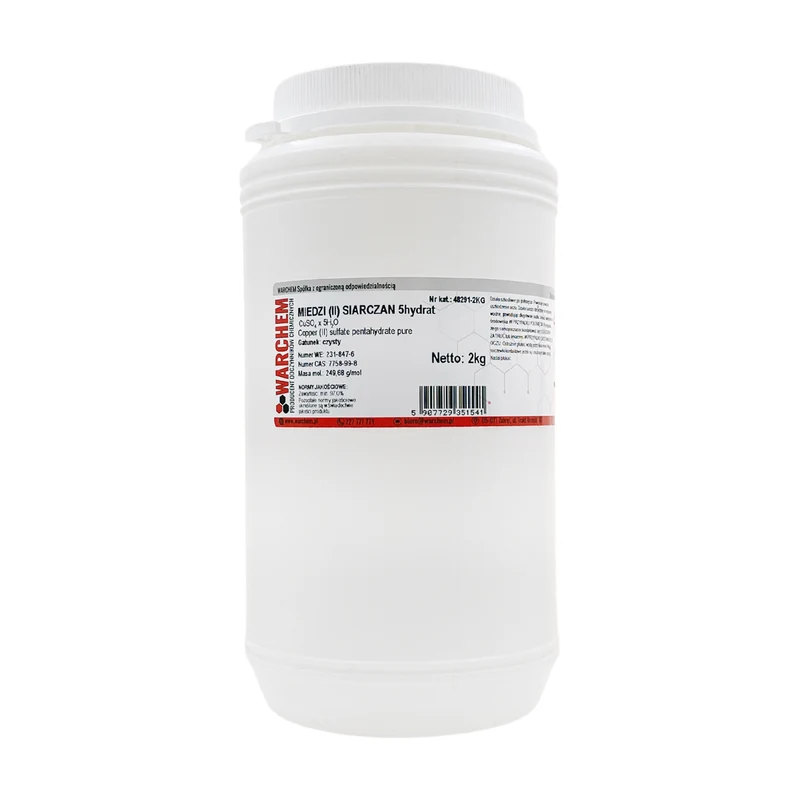 KUPFER(II)-SULPHAT 5hydrat - rein 2kg WARCHEM